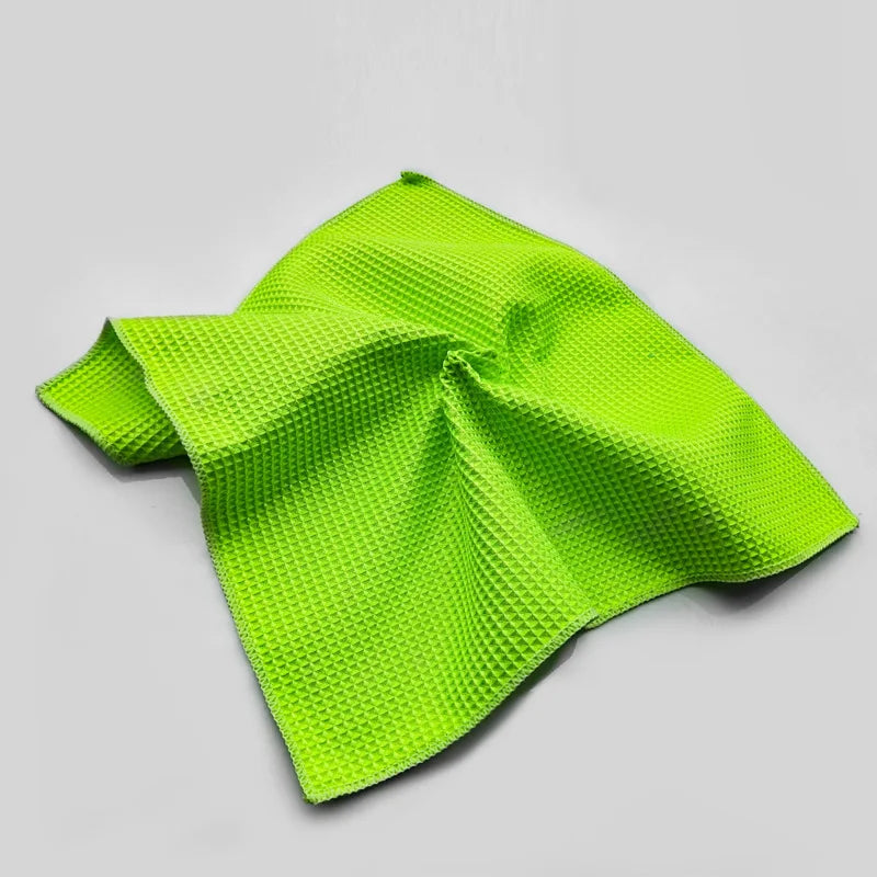 RoyalDrive Glass Waffle 40 | Professzionális Üvegtisztító Mikroszálas Kendő 40×40 cm