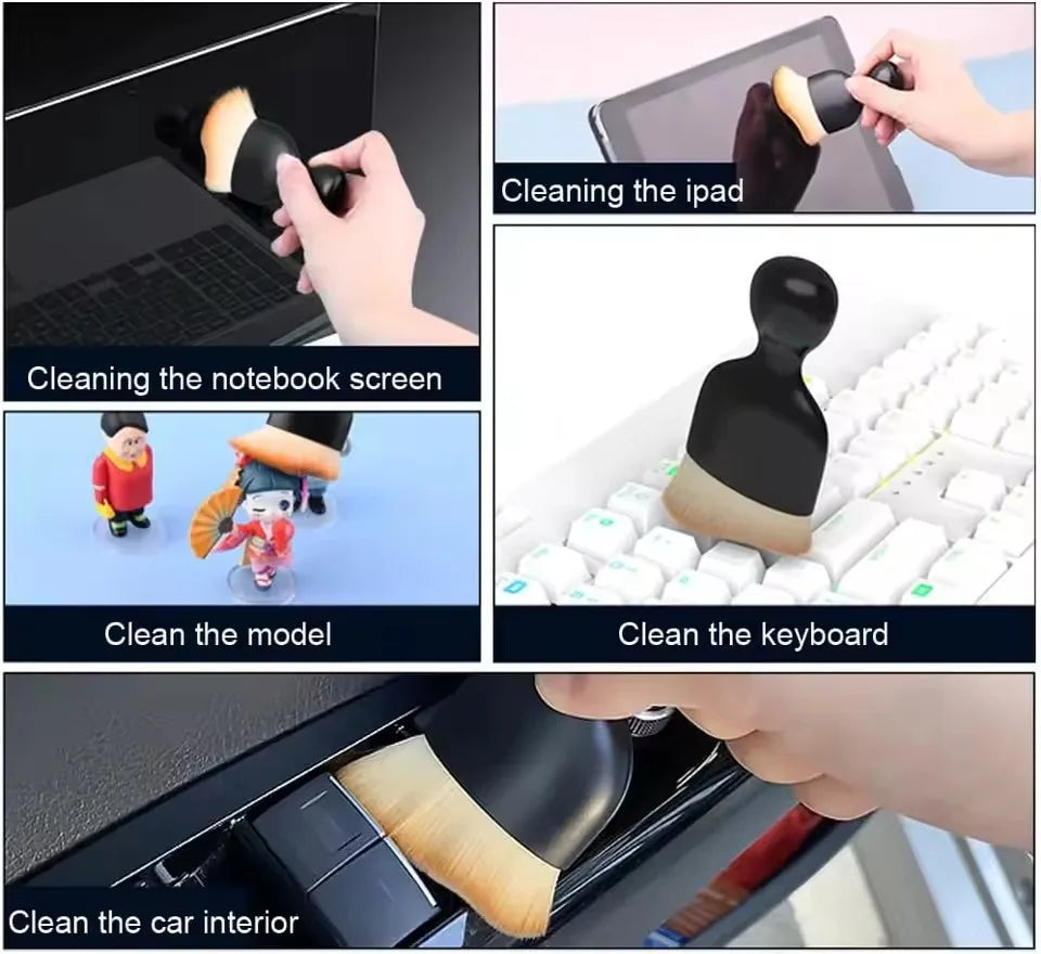 RoyalDrive Interior Soft Brush | Prémium Belső Tisztító Ecset