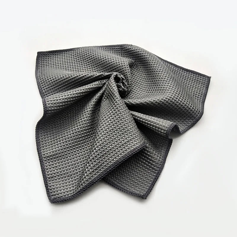 RoyalDrive Glass Waffle 40 | Professzionális Üvegtisztító Mikroszálas Kendő 40×40 cm