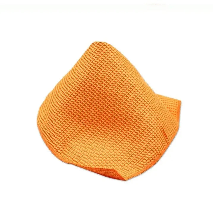 RoyalDrive Glass Waffle 40 | Professzionális Üvegtisztító Mikroszálas Kendő 40×40 cm